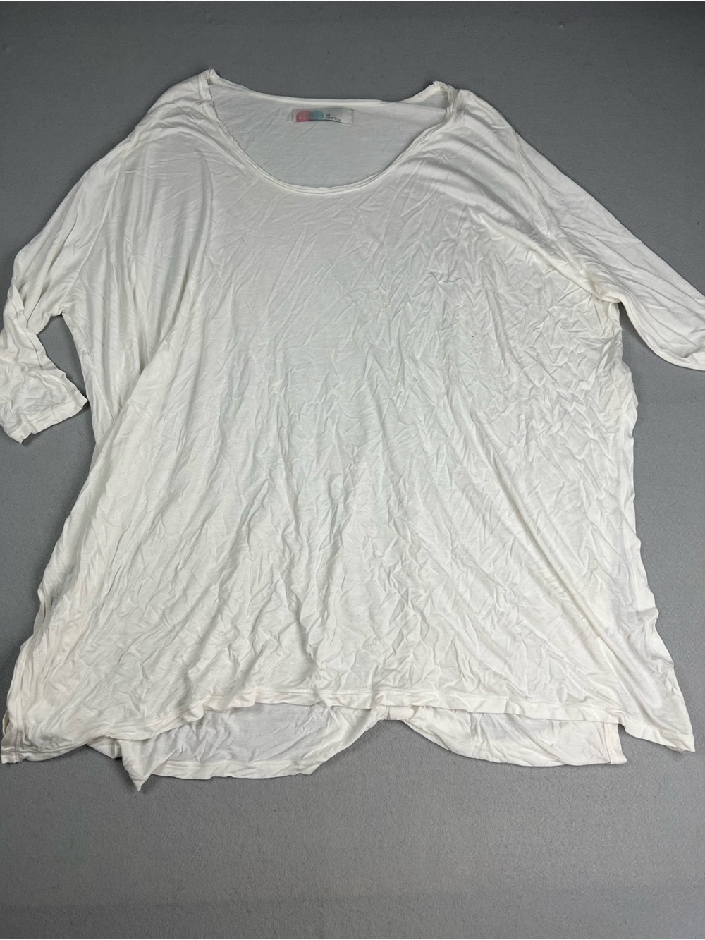 Free People Beach half sleeve oversized tunic